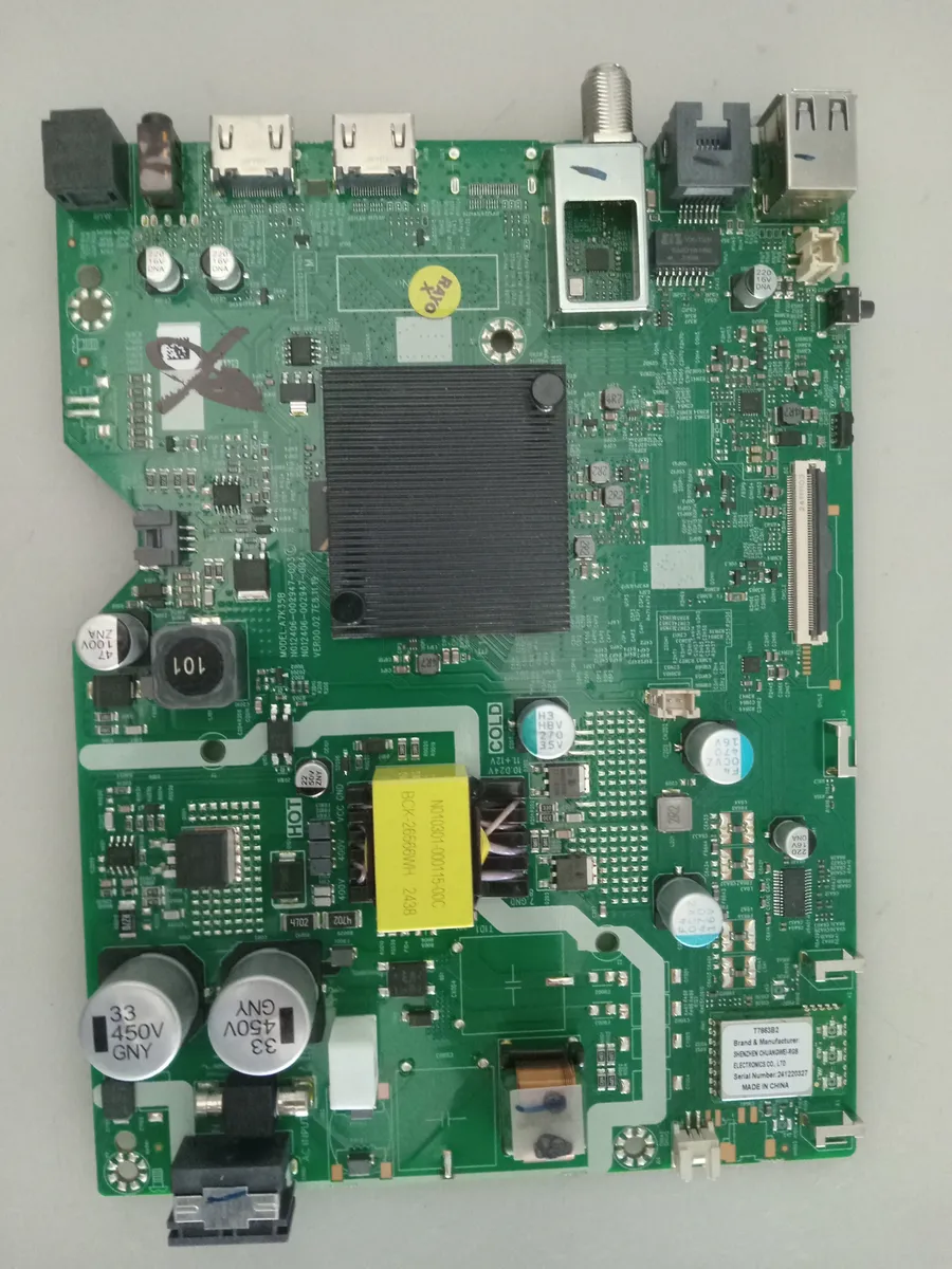 Manual service Noblex DR32X7080 chasis A7K35B