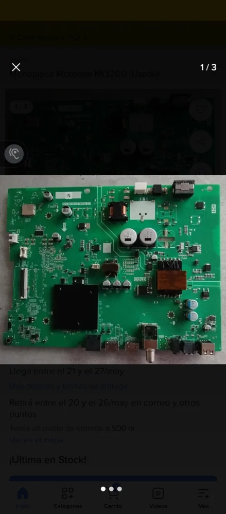 MOTOROLA Mt3200 Mainboard TPD.MT9216T.PB706