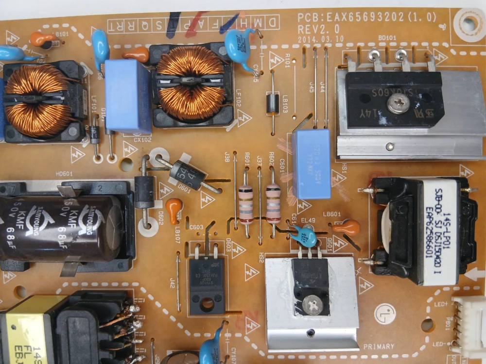 LG 42LB5800 Fuente